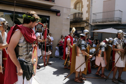 El Mercat Romà d'Iesso tanca la 23a edició dedicada a la figura de Juli César