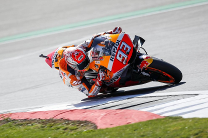 Marc MÀrquez rubrica en MotoGP su cuarta 'pole' consecutiva del año