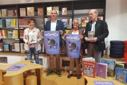 Presentació ahir a Balaguer de la quarta edició de l’Encontats.