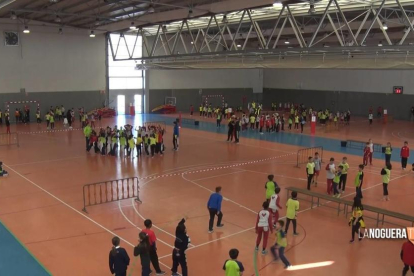 Alumnes de Balaguer participen a la Fira de Jocs al Pati