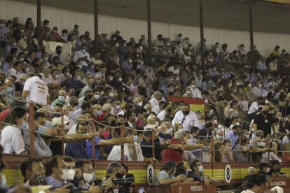 Imagen de la corrida de toros que se celebró el viernes en Mérida.
