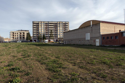 Los terrenos para el nuevo pabellón polideportivo de Cervera.