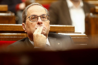 El presidente de la Generalitat, Quim Torra.