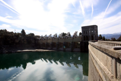 Imatge de la presa de Sant Antoni, al Pallaresa, que actualment gestiona Endesa.