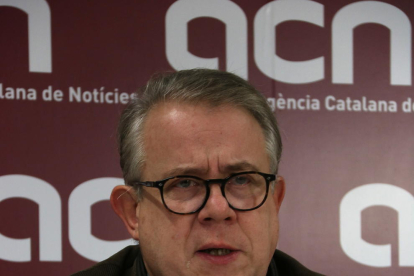 El presidente del Colegio de Médicos de Barcelona, Jaume Padrós.