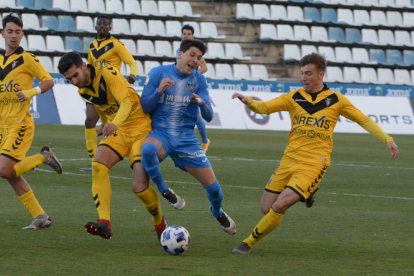 El Lleida es col·loca segon després de guanyar al Badalona (1-0)