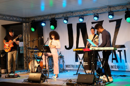 Concert dissabte de Sandra Rodríguez Group al ‘Jazz al Pati’.