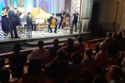 Un dels concerts del FeMAP que han tingut lloc a la Seu d'Urgell aquest estiu.