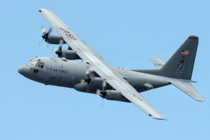 Imatge d’arxiu d’un Lockheed Hercules C-130 com el que podrà veure’s a Alguaire.