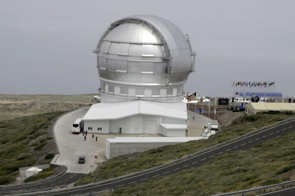 El Gran Telescopio de Canarias.