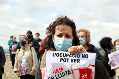Unas 150 personas se concentran en Lleida por el Primero de Mayo