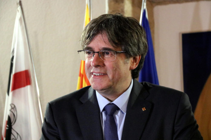El expresidente Carles Puigdemont.