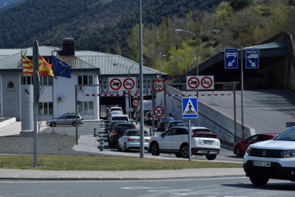 Un dels clients del càmping Boneta de Barruera, a la Vall de Boí.