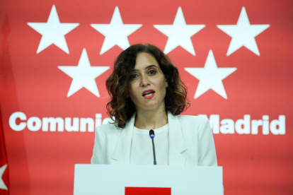 Ayuso anuncia que Madrid eliminará todos los impuestos propios