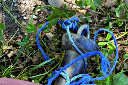 Denuncia la colocación de una cuerda en un camino en Bassella tras casi degollarlo