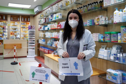 Farmacias y clínicas dentales ya hacen test de antígenos en Madrid.