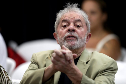 Imatge d’arxiu de l’expresident brasiler Luiz Inácio Lula da Silva, que està a la presó.