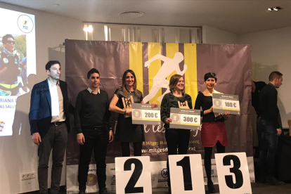 Les Mitges de Ponent coronan a sus campeones de 2018