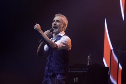 Sergio Dalma en su último concierto en Lleida en 2018.