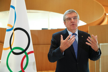 Thomas Bach va assegurar ahir que el COI no volia cancel·lar els Jocs sota cap concepte.