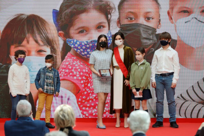 Els nens de Madrid van rebre un reconeixement per la seua conducta exemplar durant la pandèmia.
