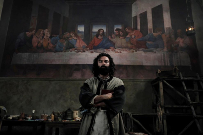 Un fotograma de la serie ‘Leonardo’, que relata la vida del italiano.