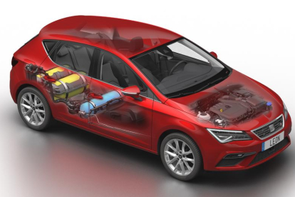 Ja es poden realitzar comandes del compacte Seat León 1.5 TGI EVO, dotat amb tecnologia híbrida de gas natural i gasolina, capaç de rendir 130 CV de potència.