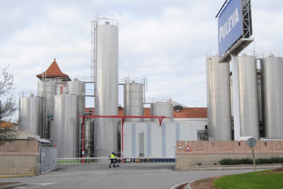 Las instalaciones de Lactalis en Mollerussa, conocida como la fábrica de El Castillo.