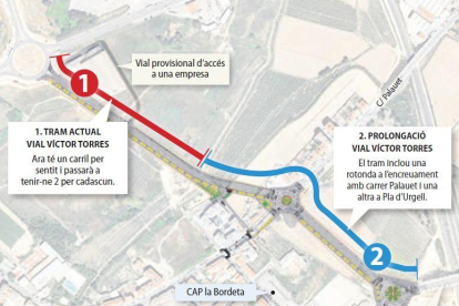 El vial hacia el área comercial de Torre Salses tendrá dos rotondas y costará 2,89 millones