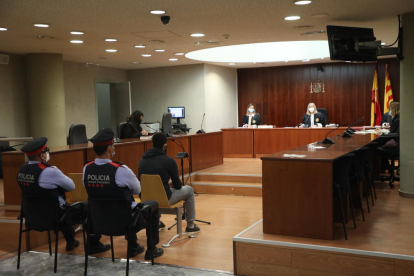 El juicio se celebró ayer en la audiencia de Lleida. 