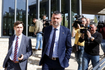 L’exconseller va prestar declaració a Osca l’abril del 2018.