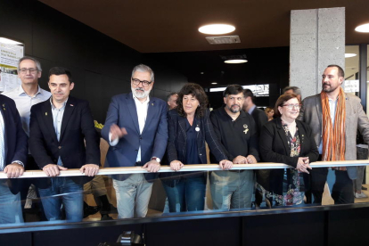 UP inaugura la nova seu a Lleida, amb mil metres quadrats