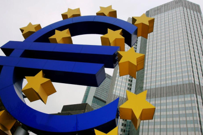 Imatge de la seu del Banc Central Europeu (BCE), a Frankfurt.