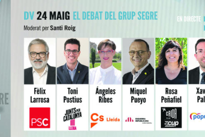 El debat de Grup SEGRE tanca la campanya electoral