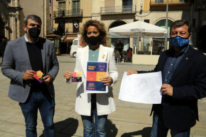 La Paeria repartirà 400 cartells i 10.000 adhesius a zones comercials de Lleida per recordar les mesures anti covid-19