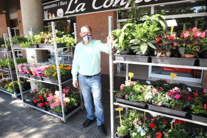 Instal·lacions de l’empresa lleidatana de cultiu i comercialització de plantes Horticultura Bellmunt.