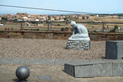 Imatge de l’escultura que ha donat Albert Cantero.