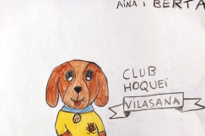 Algunos de los dibujos que han hecho los niños y niñas del Vila-sana.