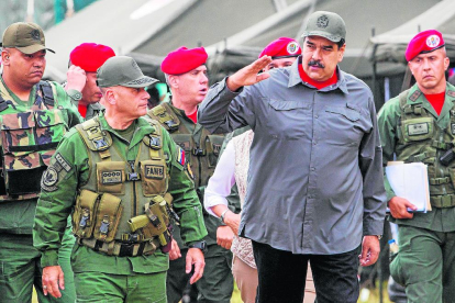Imatge d’arxiu de Remigio Ceballos amb Nicolás Maduro.