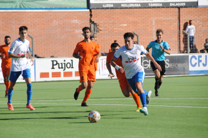 Un partido Mollerussa-Atlètic Lleida disputado en octubre cuando se inició la Primera Catalana.