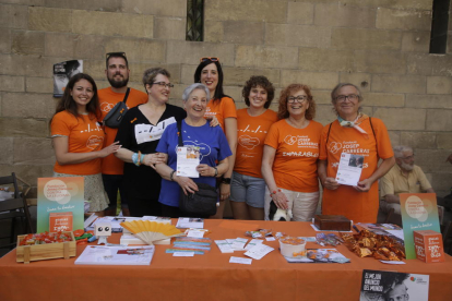Los Imparables voluntarios de la fundación Josep Carreras.
