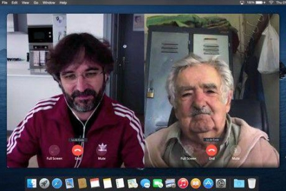 Jordi Évole conversa a distància amb José Mujica.