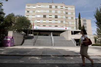 Imatge de la façana de l'hospital Gregorio Marañón de Madrid.