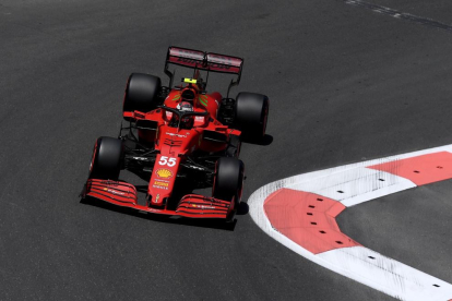 Fernando Alonso va firmar el tercer millor temps ahir a Bakú.