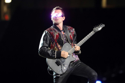Muse descarga su enérgico rock en Madrid
