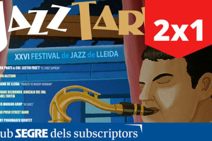 Arriba la XXVI edició del Jazz Tardor, el Festival de Jazz de Lleida del 7 al 29 de novembre.