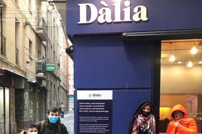 La botiga Dàlia de Lleida també ha fet el seu ninot!