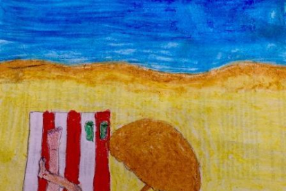Sara Clos, de 11 años, es de Balaguer y ha sido también ganadora del concurso 'El verano en colores'.