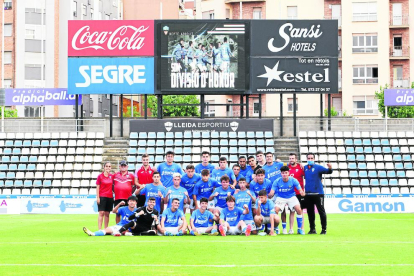 El Juvenil del Lleida cerró la temporada en el Camp d’Esports.
