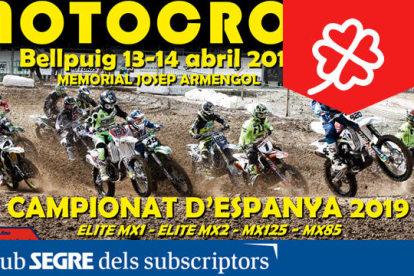 Una nova edició del Campionat d'Espanya de Motocròs.